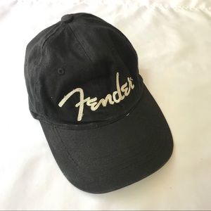👑 Fender Black Baseball Cap / Hat